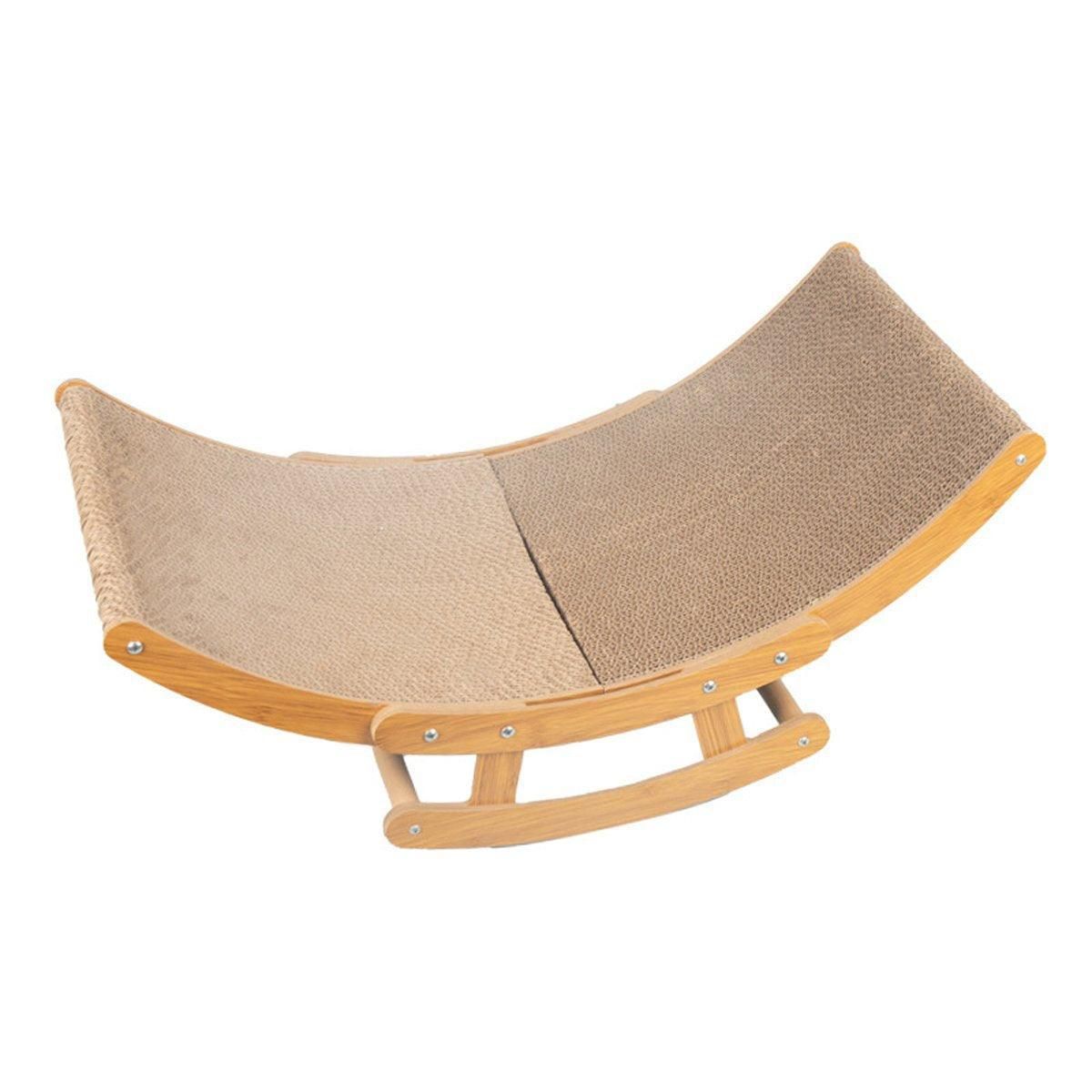 Corrugated Rocking Chair Cat Scratching Bed - product photo 1 of 13