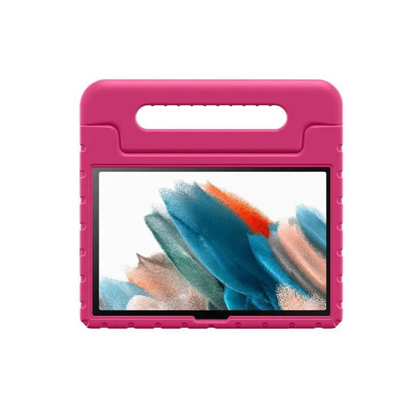 For Samsung Galaxy Tab A8 Plus 11Inch EVA Case Handheld Protective Drop Cover - Pink