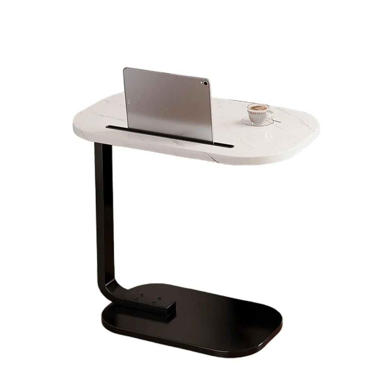 Mini Side Table Wooden Board Movable Lightweight Small Desk Compact Home Office