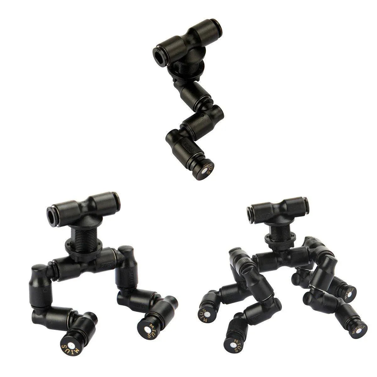 Adjustable Reptile Terrarium Misting Nozzle Set - Double Nozzles