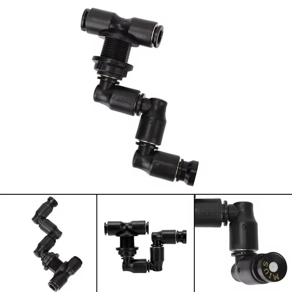 Adjustable Reptile Terrarium Misting Nozzle Set - Double Nozzles