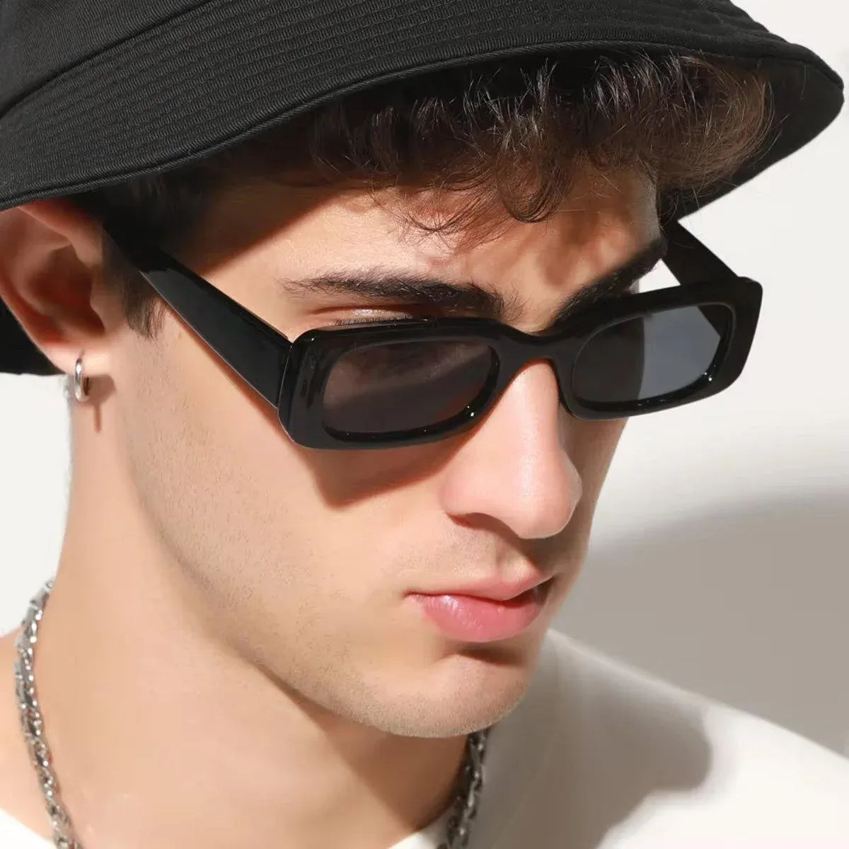 4-Piece Small Square Sunglasses Set in Four Colours — product photo 5 of 13