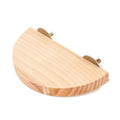 Wooden Small Pet Cage Platform - A2111, 15 × 7.5 × 1.5 cm
