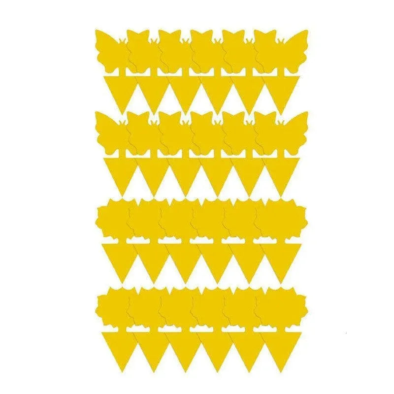 Double-Sided Sticky Flying Insect Traps - Sunflower, 30-Pack