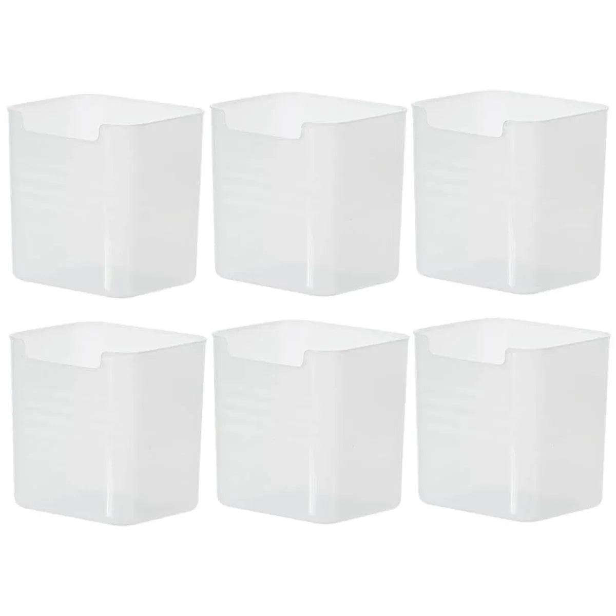 6-Piece Clear Fridge Storage Box Set — product image 2