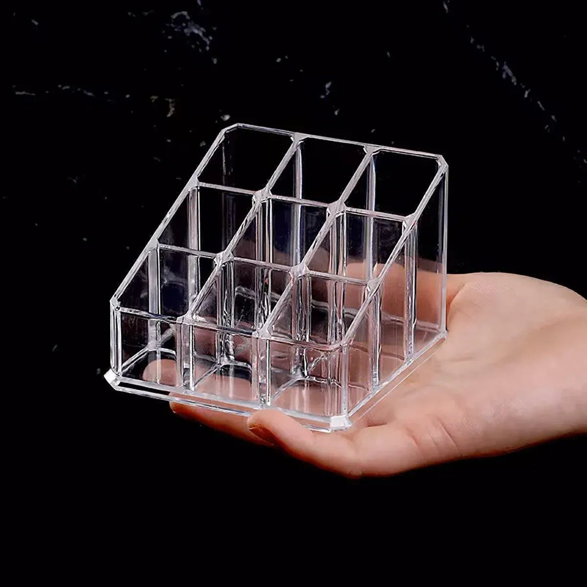 Desktop Transparent Storage Organizer Box Multi-Compartment Display Rack Holder - 16 grids — product image 10