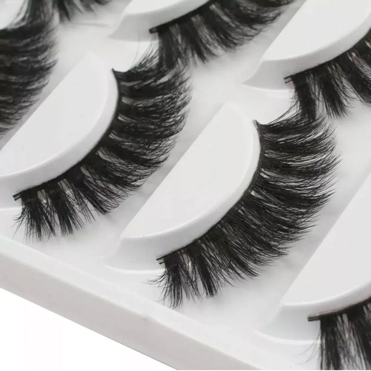 5 Pairs 3D Thick Mink Fake False Eyelashes Natural Long Wispy Makeup Lashes Au - 3D-47 — product photo 4