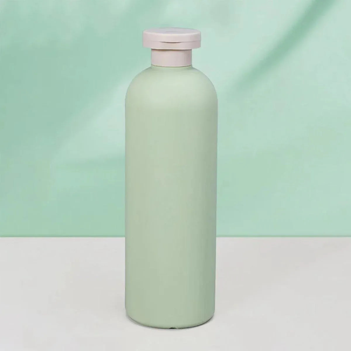 5PCS Green Squeeze Bottles Refillable Plastic Liquid Soap Lotion Travel Use
