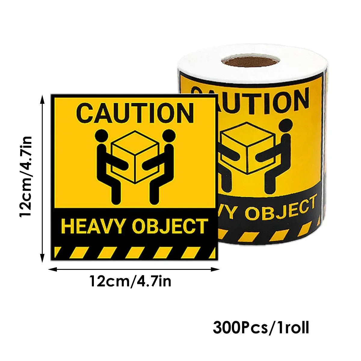 Heavy Duty Warning Label Stickers Handle With Care 300PCS 4.7inch Packaging — product photo 3