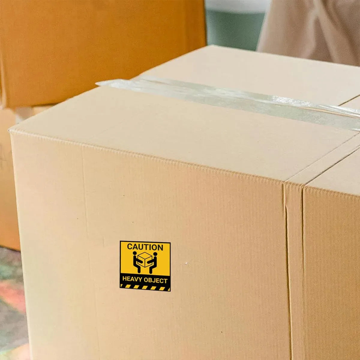 Heavy Duty Warning Label Stickers Handle With Care 300PCS 4.7inch Packaging — product photo 4