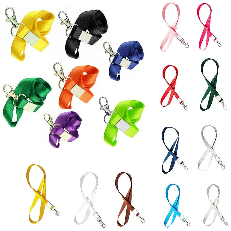Neck Strap with Clip for ID Badge Name Tag Card Holder Lanyard - Light Green — product photo 4