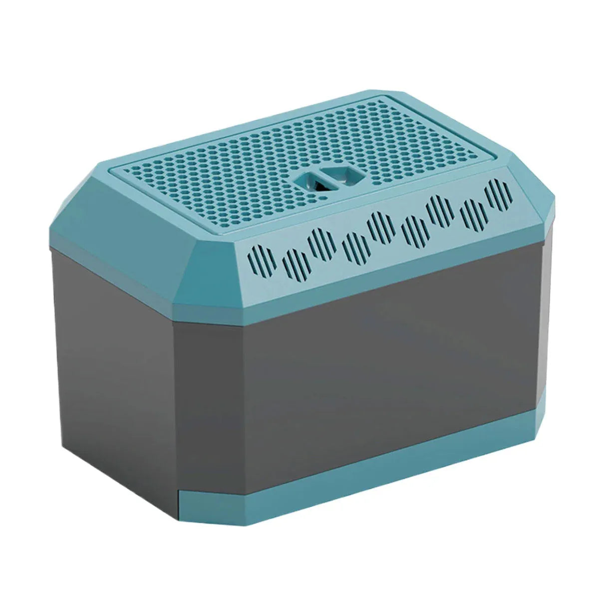 Ventilated Feeder-Insect Breeding Habitat with Tray - Blue, 21.4 cm