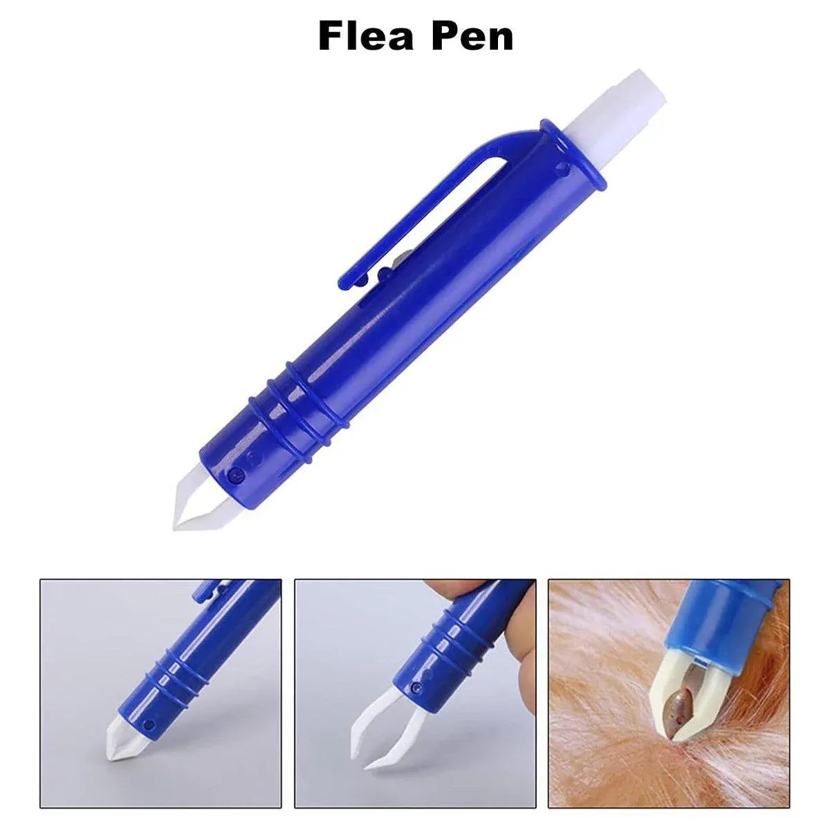 Pet Tick Removal Tweezer & Hook Tools, 5-Piece Set
