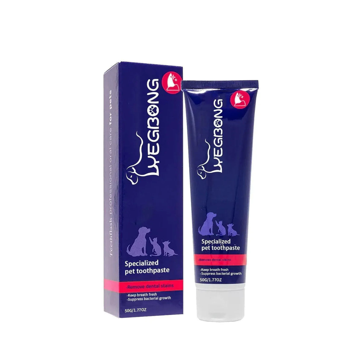 Pet Enzyme Toothpaste for Dogs & Cats - Peppermint, 50 g