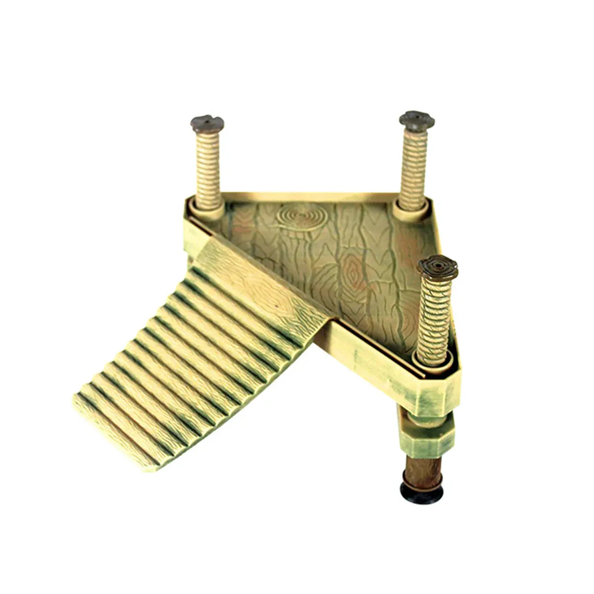 Floating Turtle Basking Platform with Climbing Ramp - Green