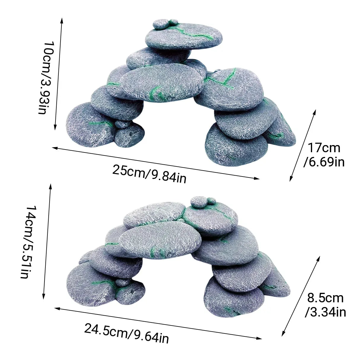 Turtle Basking & Climbing Platform with Ramp - Style A