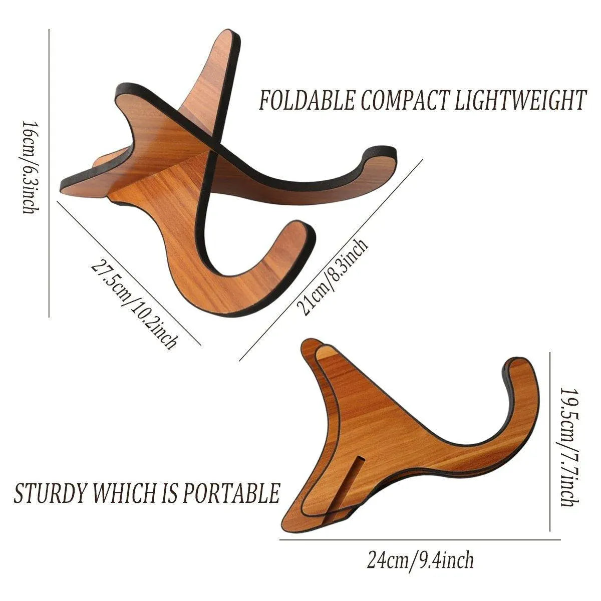 1-Piece Folding Stand for Small String Instruments — product image 3