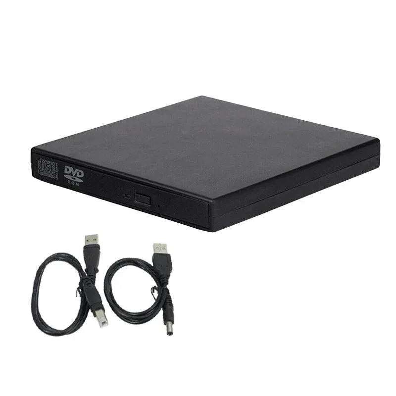 Usb External Cd Rw Dvd Rom Writer Burner Player Drive Pc Laptop For Mac Windows — product image 2