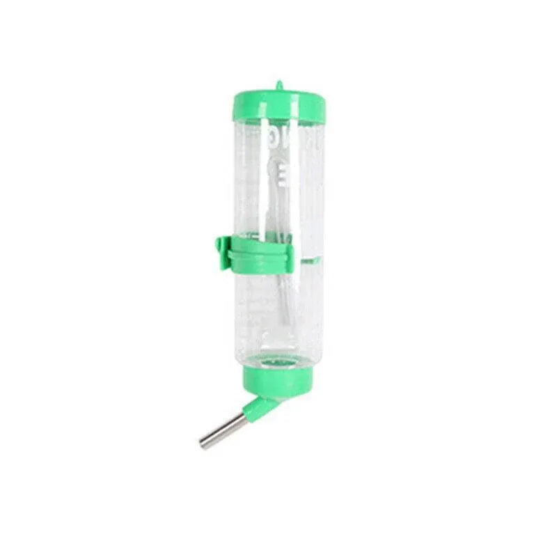 Hanging Small-Pet Water Bottles - Green, 2 × 250 mL