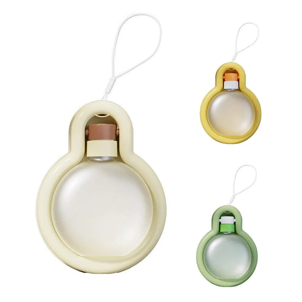 Foldable Pet Travel Water Bottle & Drinking Bowl - Green, 350 mL