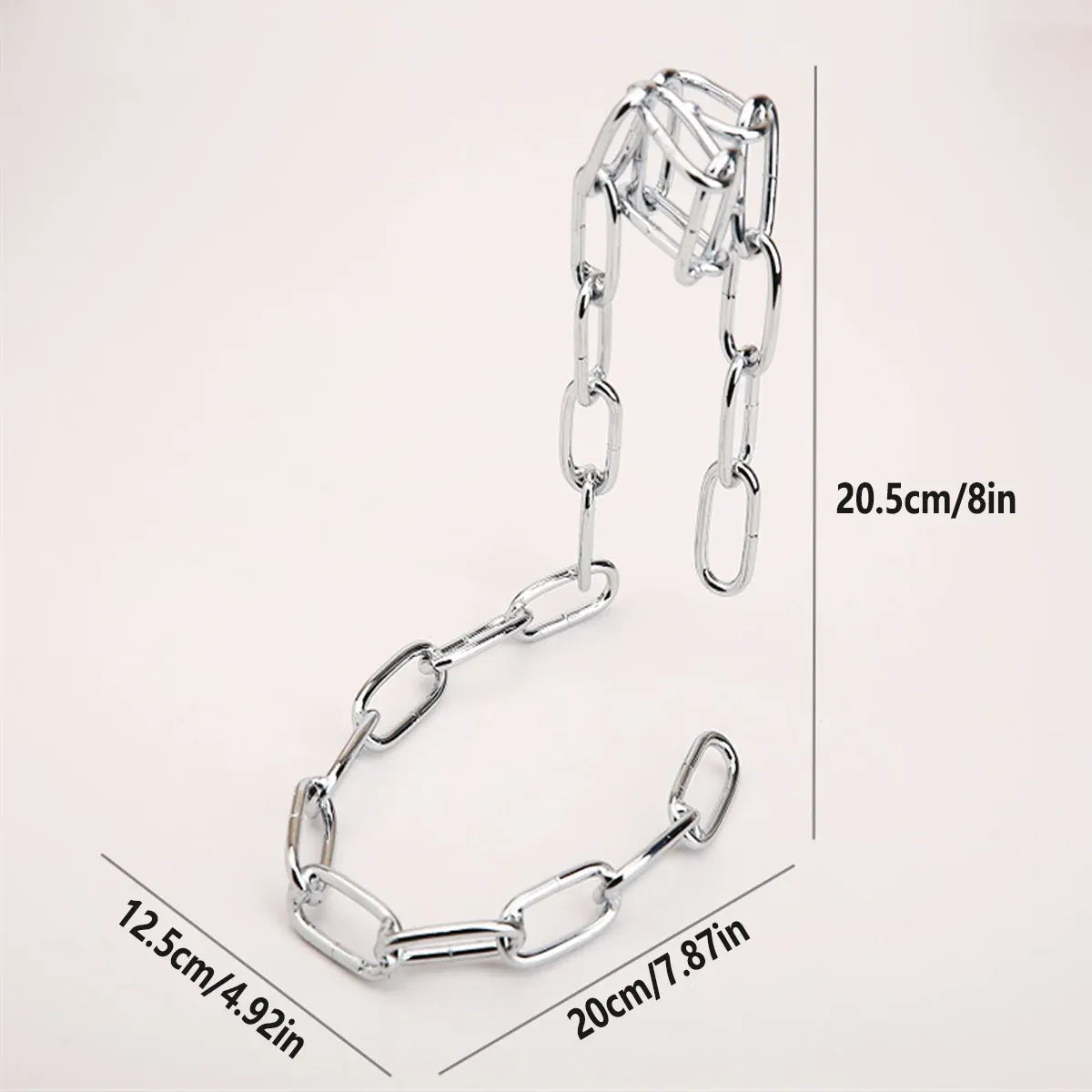 Wine Rack Chain Design Magic Red Wine Holder Decorative Display Stand Bar Home