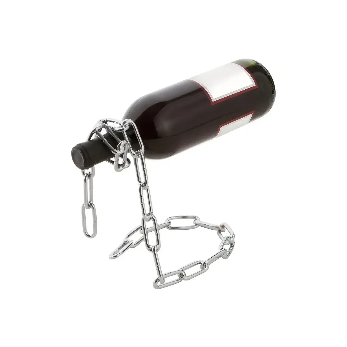 Wine Rack Chain Design Magic Red Wine Holder Decorative Display Stand Bar Home