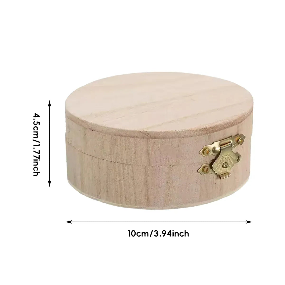Six Rustic Wooden Keepsake Storage Boxes with Hinged Lids — product image 3 of 15