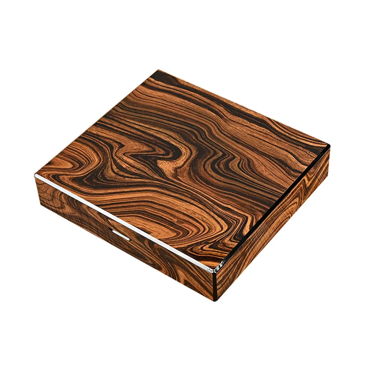 Vintage Wooden Jewellery & Keepsake Storage Box with Velvet Lining – 28.5 cm — product image 2 of 12