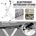 White Electronic Keyboard Stand Electronic Keyboard Stand for Home Studio