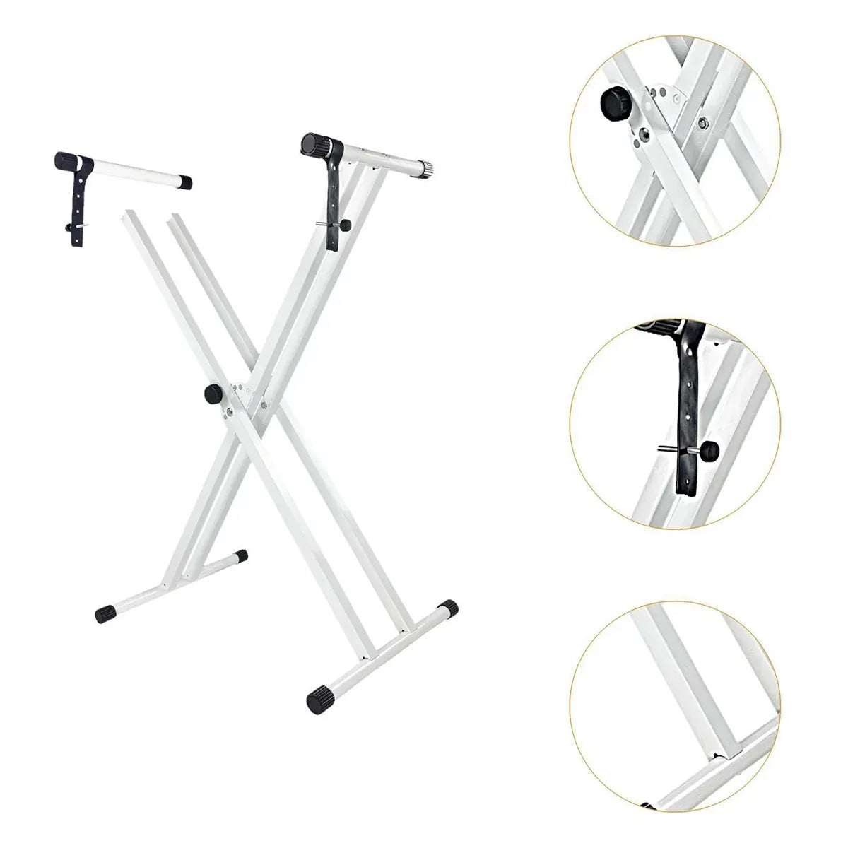 White Electronic Keyboard Stand Electronic Keyboard Stand for Home Studio — product image 11