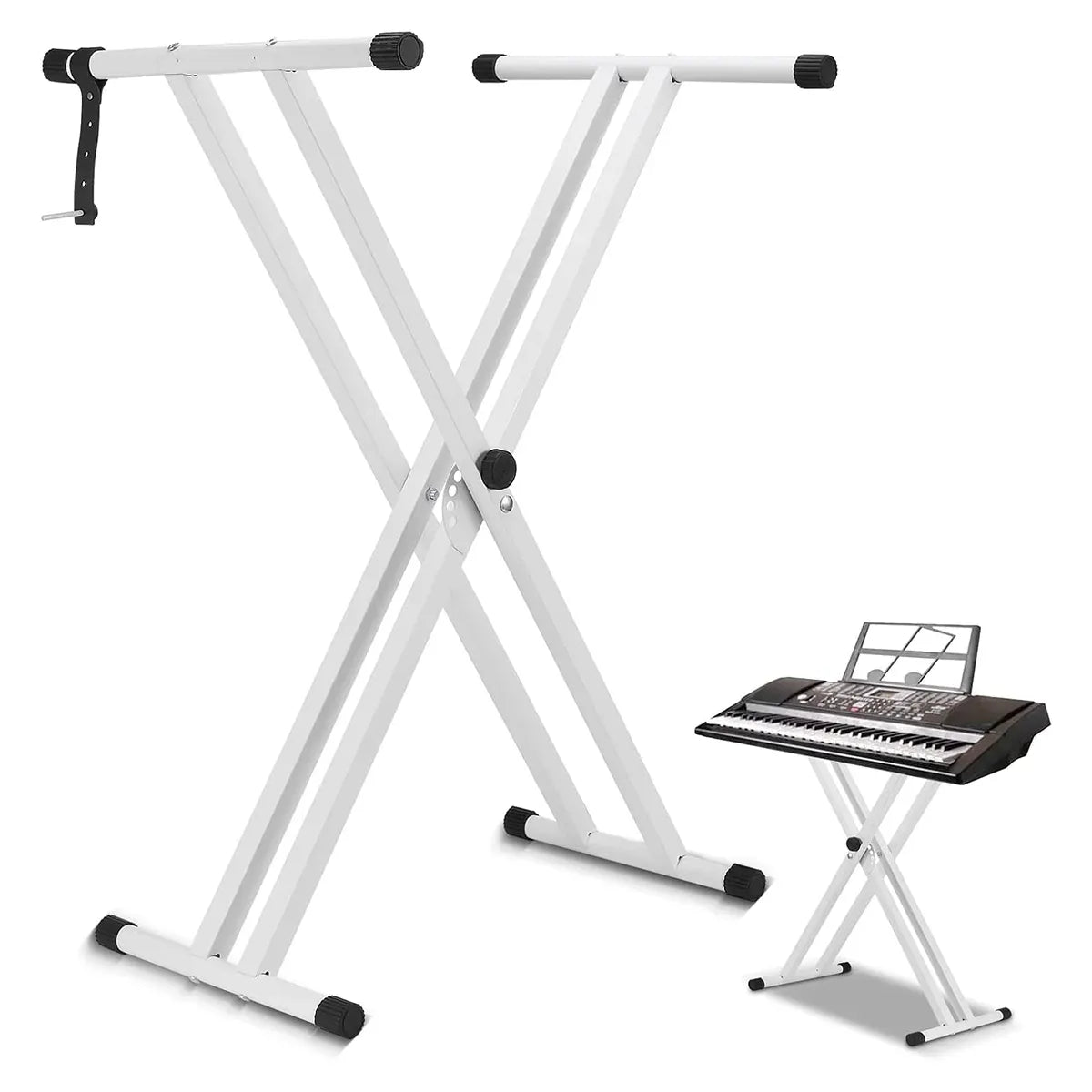 White Electronic Keyboard Stand Electronic Keyboard Stand for Home Studio — product image 12