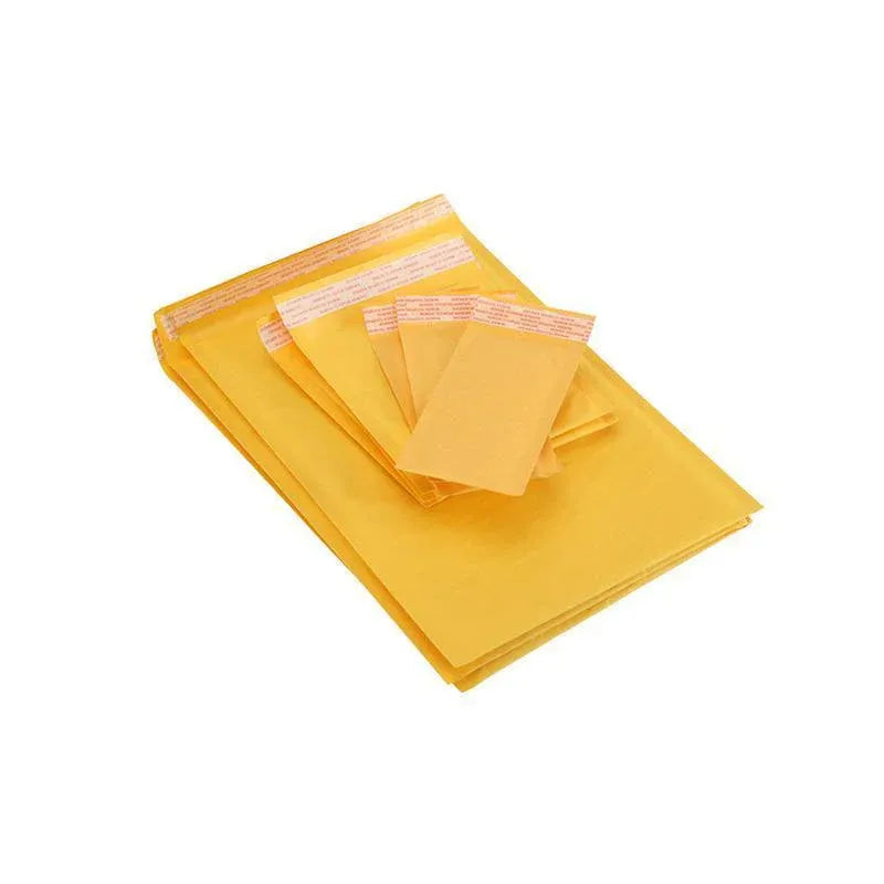 25PCS Poly Bubble Mailer Yellow Colour Multi-Size Plastic Padded Bag - 25PCS-13*23CM — product photo 7