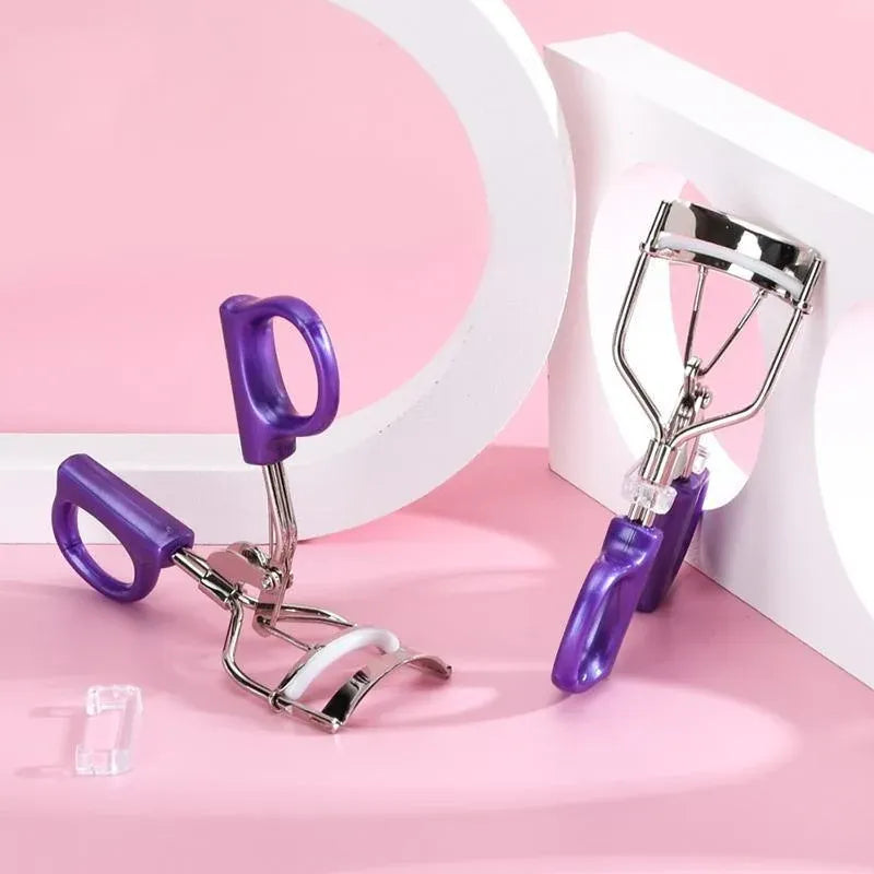 Portable Eyelash Curler Wide Angle Grip for Long Lasting Lifted Lashes