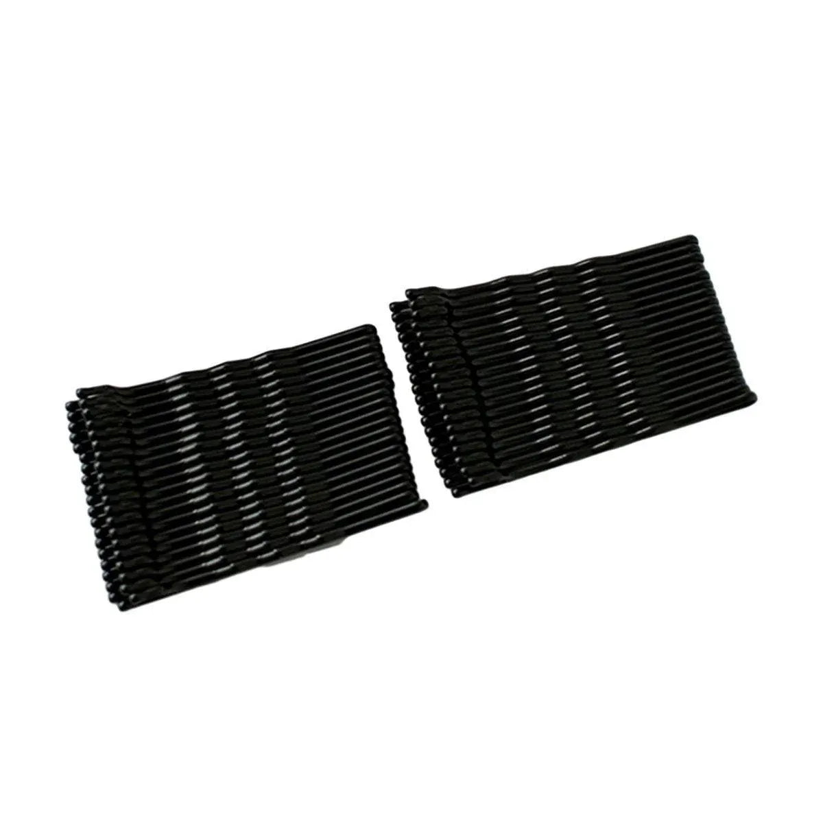 40 PCS Short Black Waved Hair Pins Bobby Pins Grips Salon Dance Hair Accessories - Short Wave Clip