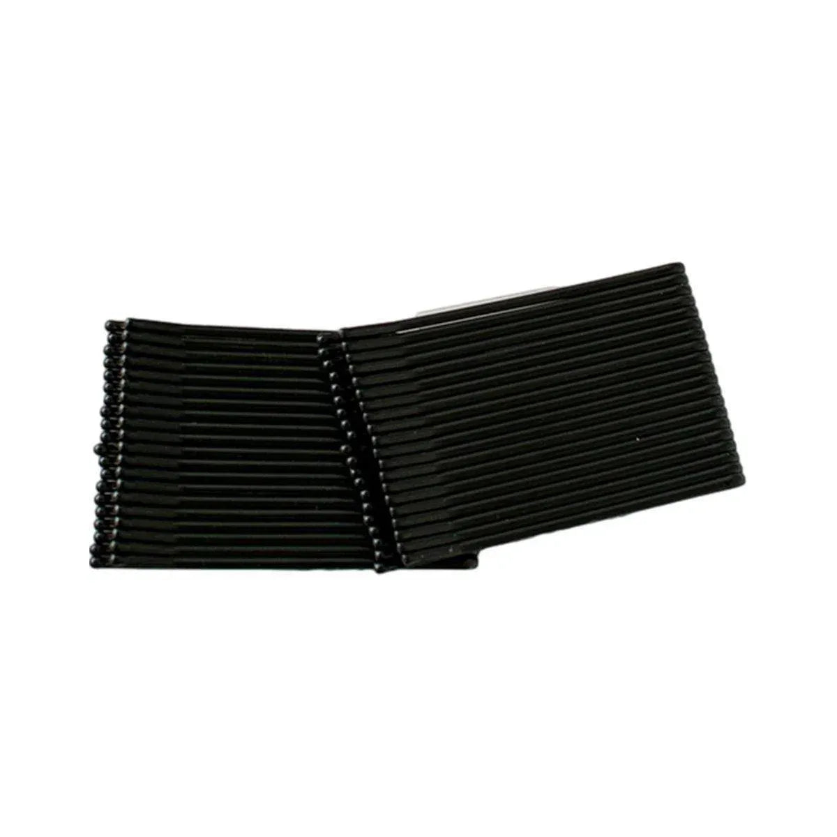 40 PCS Short Black Waved Hair Pins Bobby Pins Grips Salon Dance Hair Accessories - Short Wave Clip
