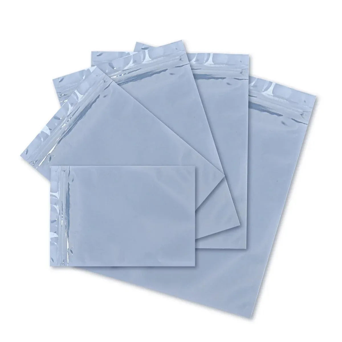 Plastic Self Sealing Bags 100PCS Anti Static Semi Transparent Resealable - 15x20cm — product photo 3