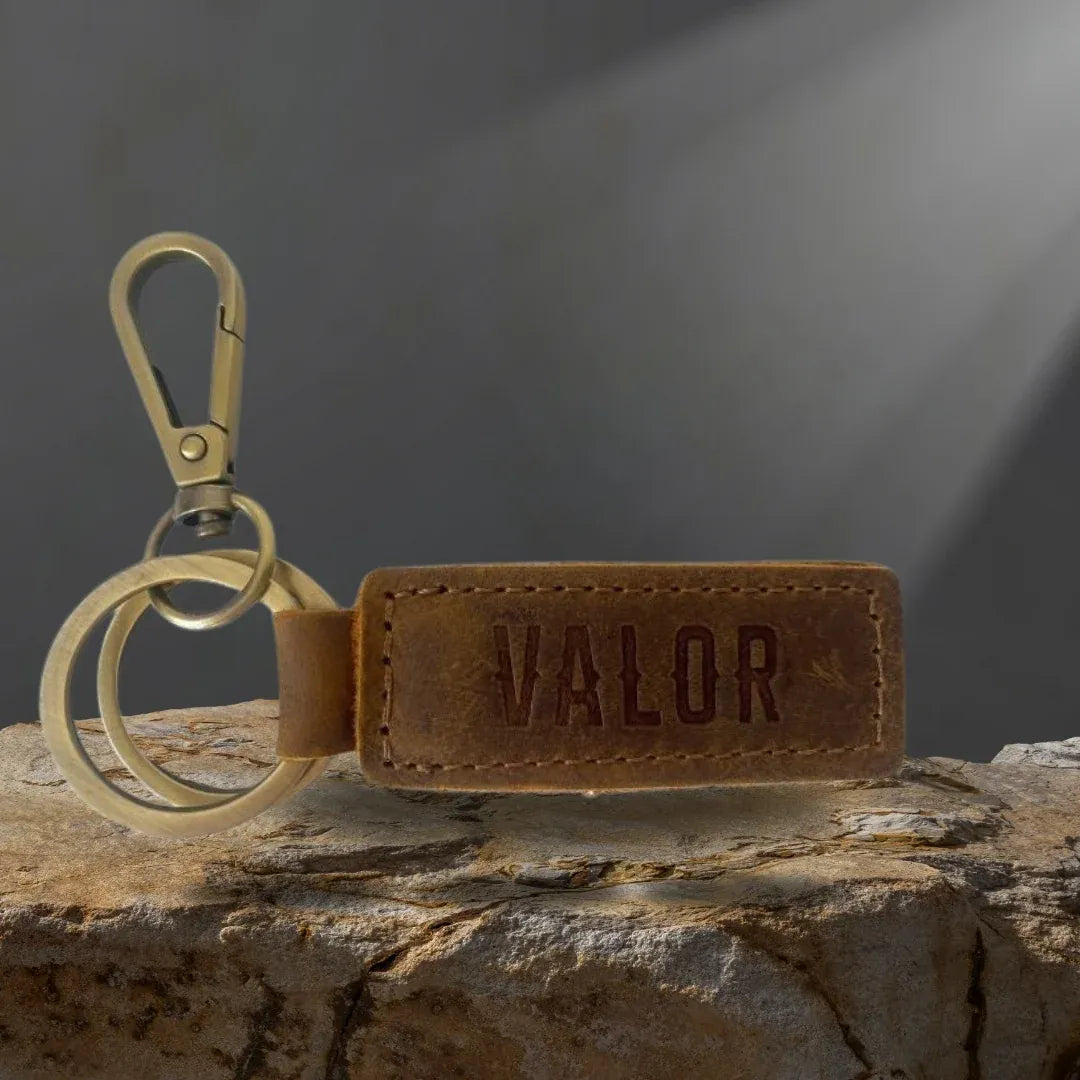 Leather Keychain — product photo 3 of 3