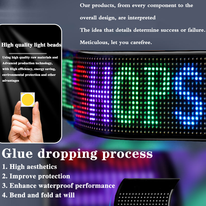 Programmable USB RGB LED Flexible Matrix Display – 173 × 70 mm — product image 11 of 15