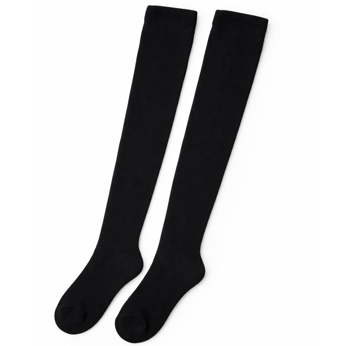 Women's Thigh-High Socks – Black – product photo 5
