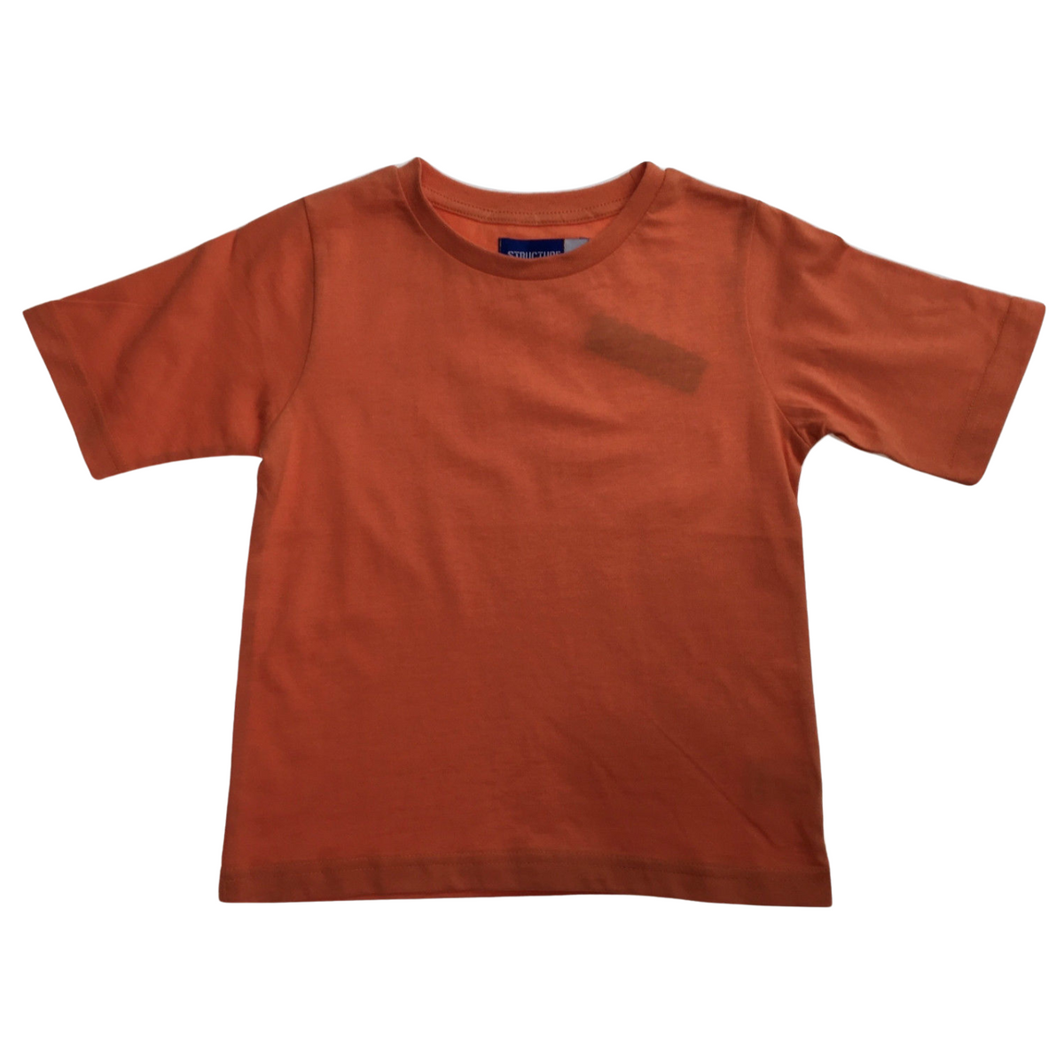 KIDS PLAIN T SHIRT Childrens Child 100% COTTON Boys Girls Basic Blank Tee Top - Red – Size 4 — product image 1
