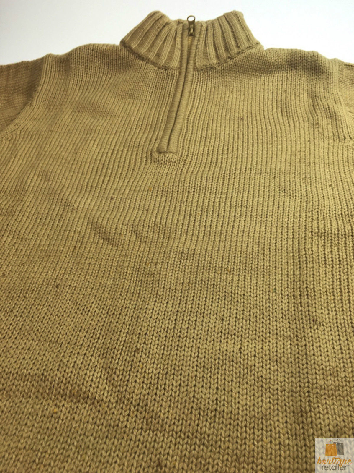 Men's 4-Button Knitted Jumper – Mulberry, M — image 4