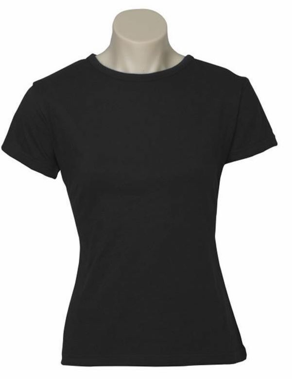 Women's 100% Cotton Crew-Neck T-Shirt – Assorted, Size 16 — image 2