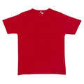 Men's Plain Cotton Short-Sleeve T-Shirt – Red, L