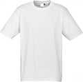 Men's Plain Cotton Short-Sleeve T-Shirt – White, L