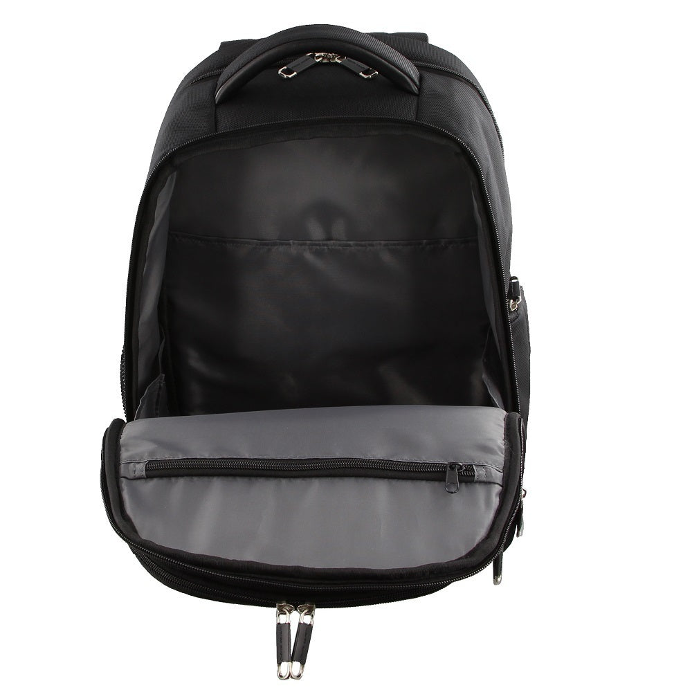 Pierre Cardin 30L RFID Laptop Backpack (15 in) – Black – product photo 6