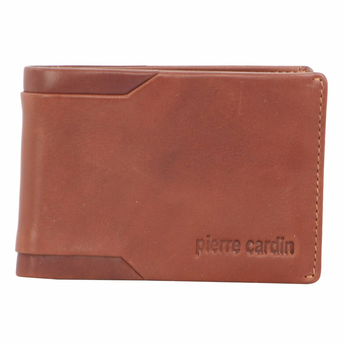 Pierre Cardin Men's Italian Leather Bifold Wallet – Cognac – image 2 of 3