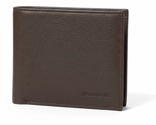 Pierre Cardin Men's Leather RFID Trifold Wallet – Brown – product image 1 of 6