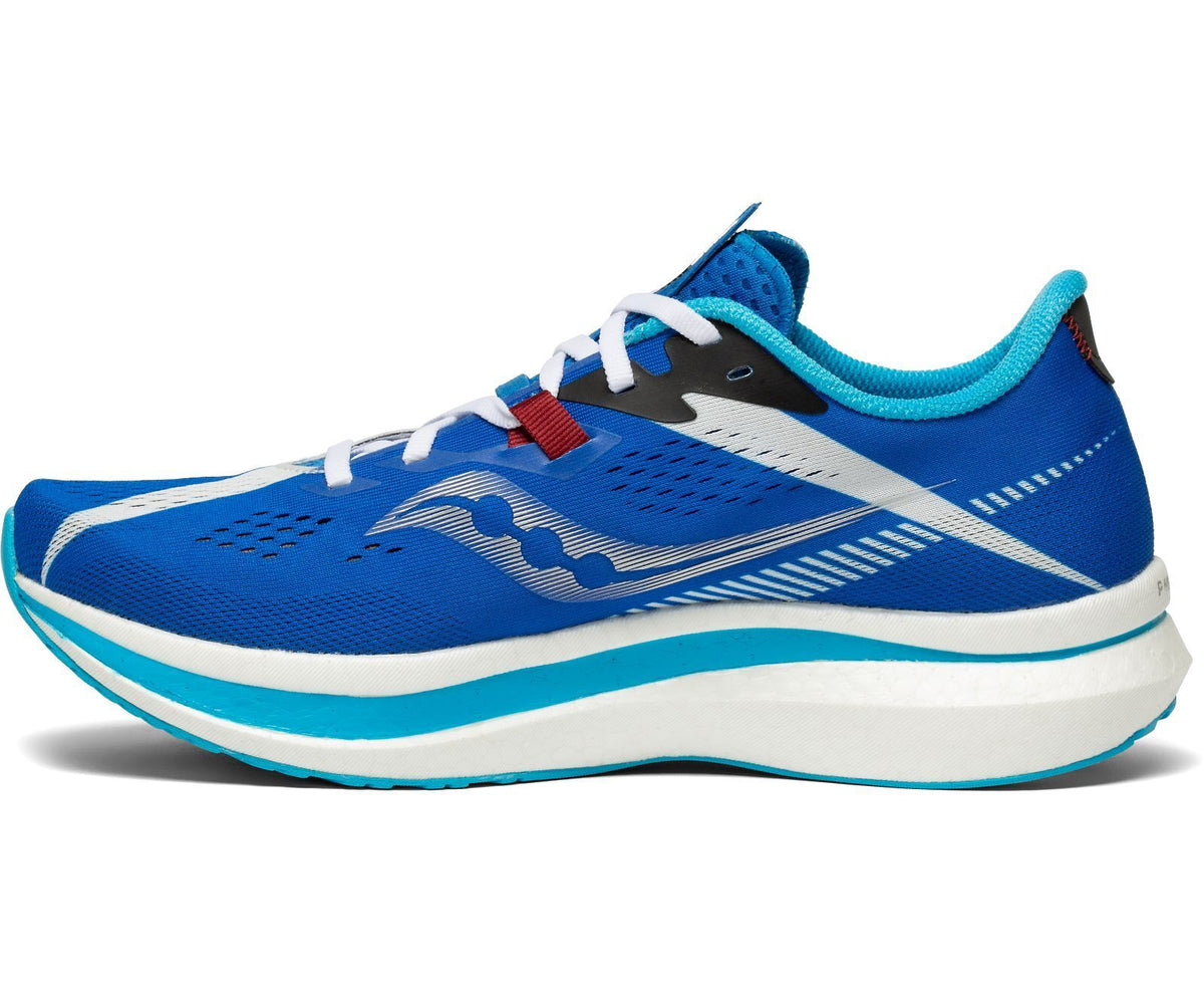 Saucony Mens Endorphin Pro 2 Royal/White — product image 10