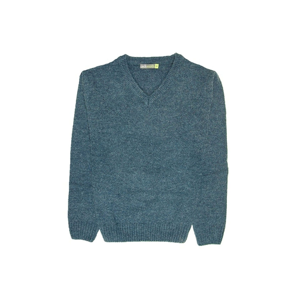 Men's Shetland Wool V-Neck Sweater – Sherwood, L – image 8 of 15