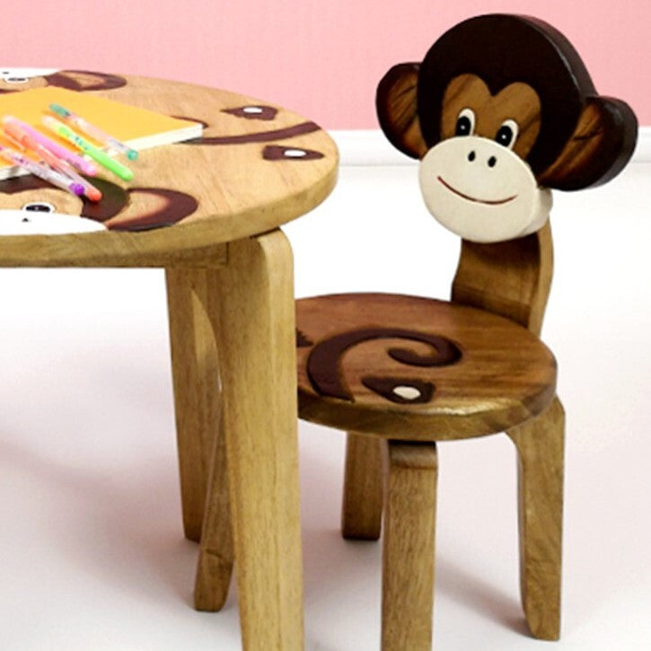 Kids Wooden Chair Monkey — product image 1